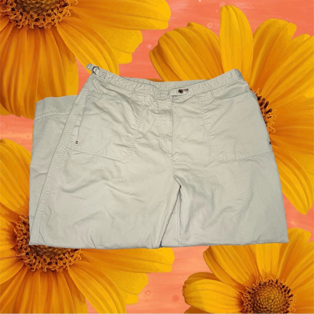 Basic Editions vintage beige pants size 18W